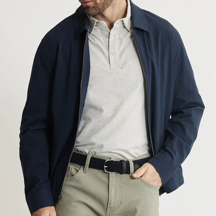 Seersucker Full Zip Jacket