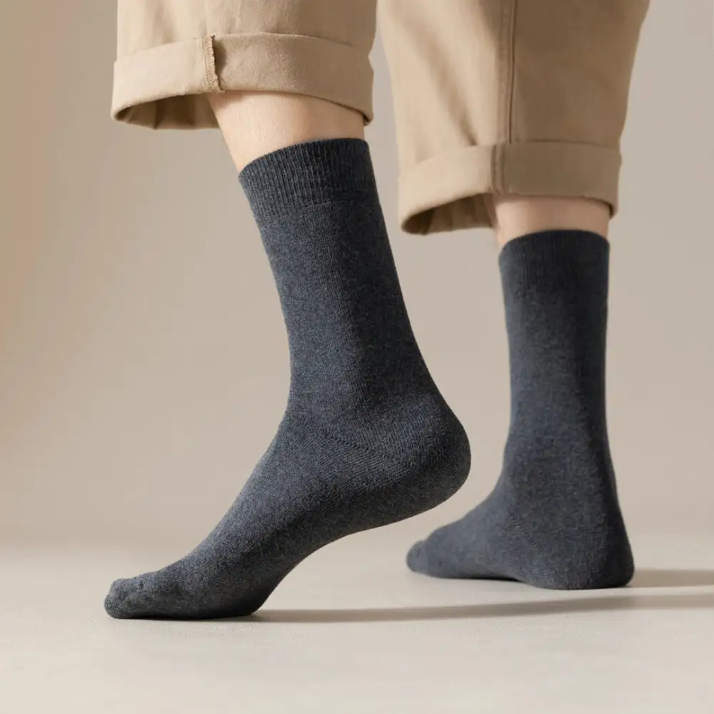Easy Wear Cotton Cushioned Crew Socks