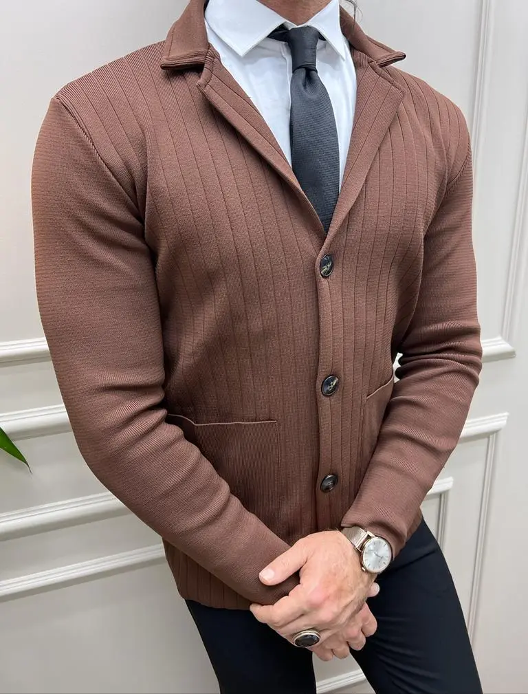 Slim Fit Wool Casual Jacket