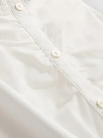 7-15yrs | Shirred Square Neck Blouse