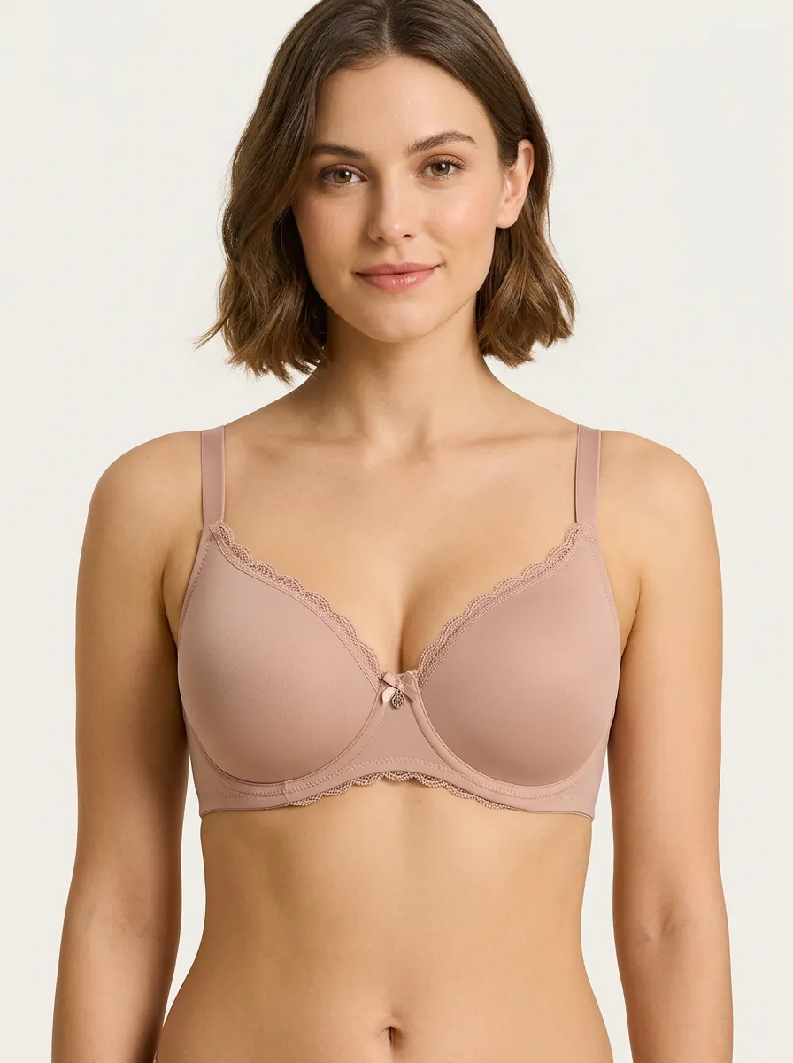 Women's Everyday Underwire Lace-Trim Bra