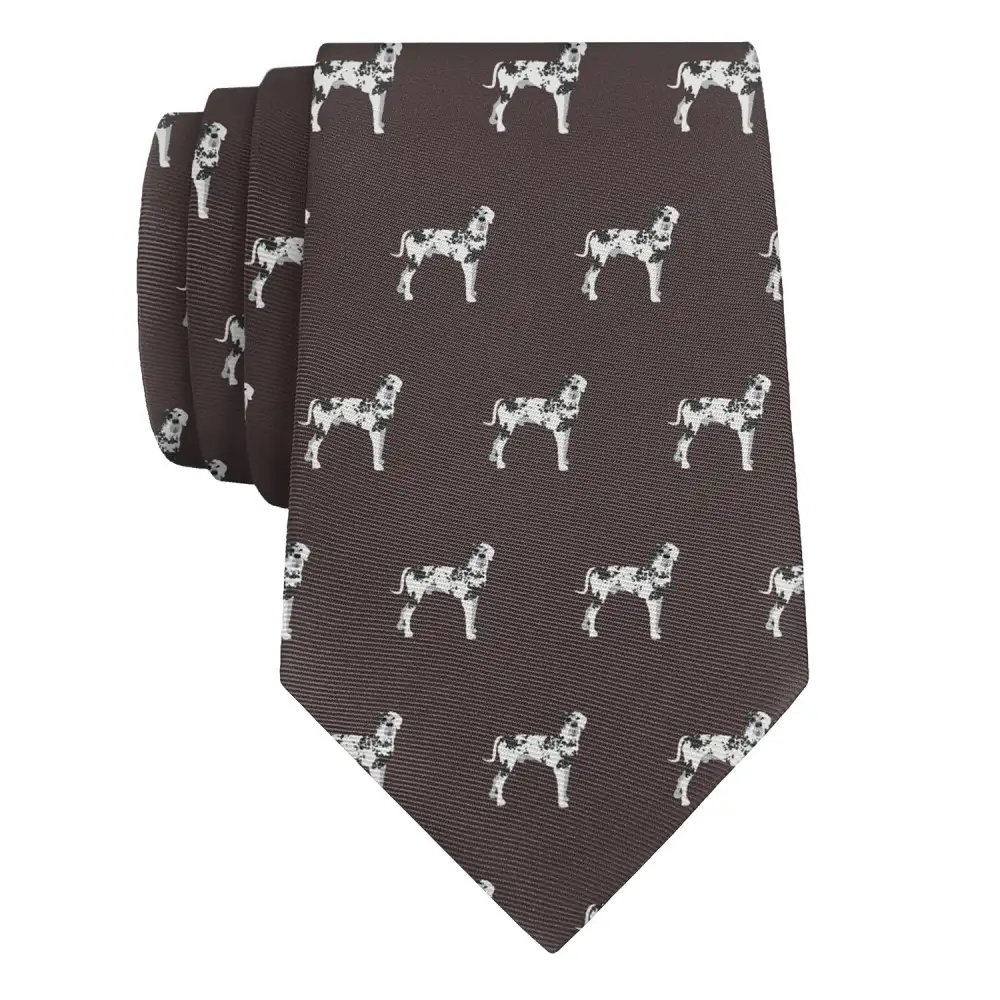 Great Dane Dog Pattern Necktie