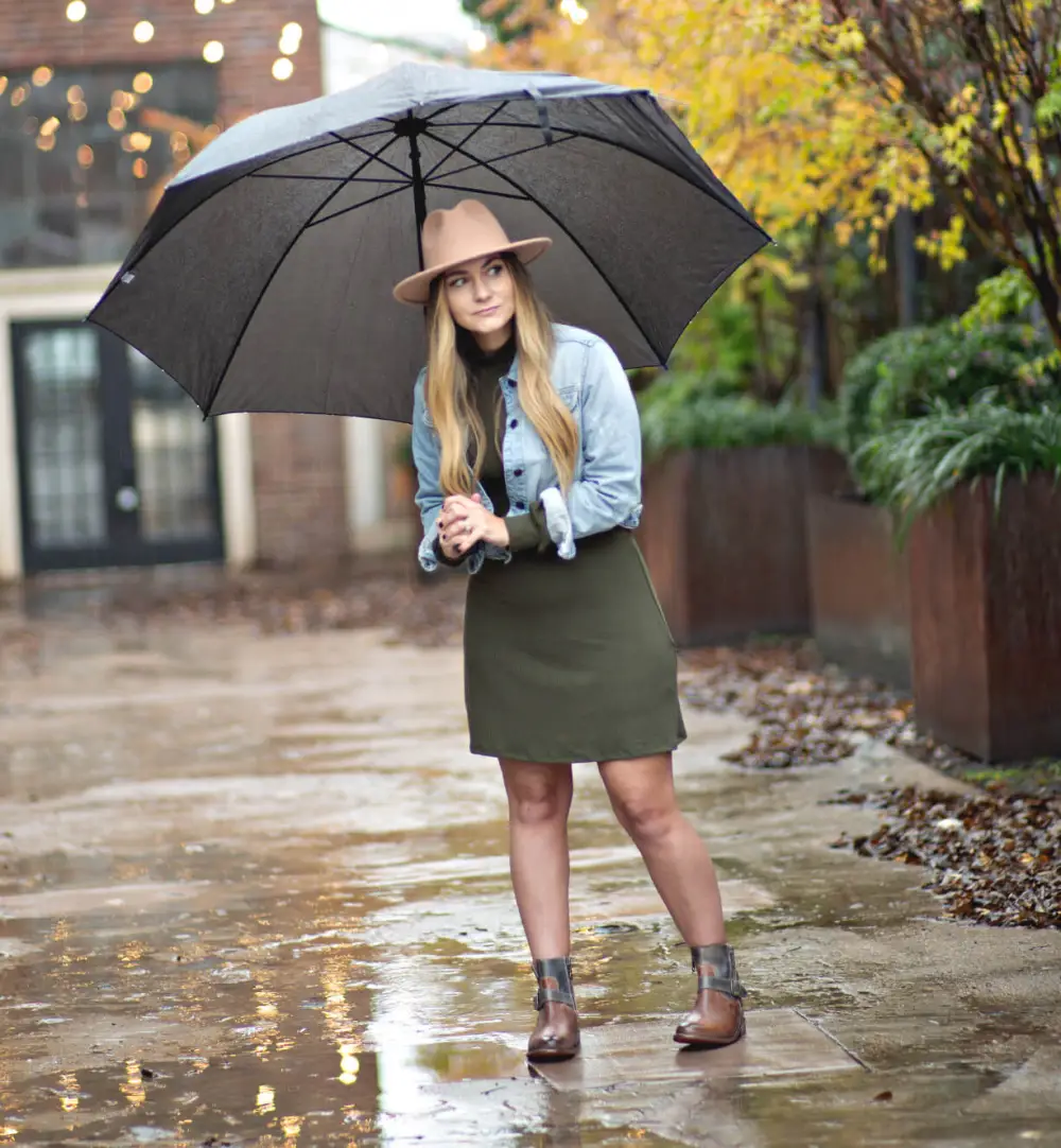 Buckled Perforated Everyday Boots