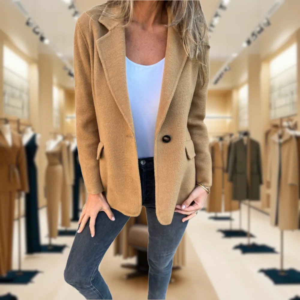 Wool Knit Blazer