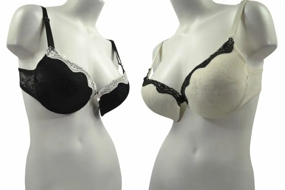 Lace Trim Detail Bra