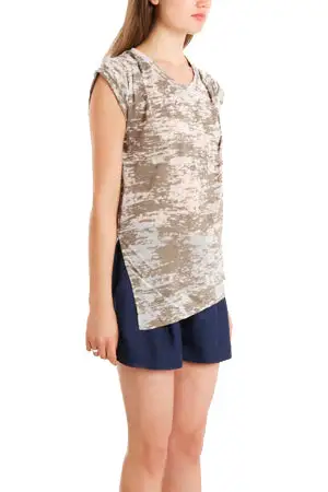 Cotton Asymmetric T-Shirt