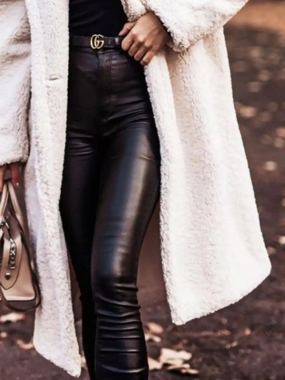 Teddy Bear Hooded Longline Outerwear