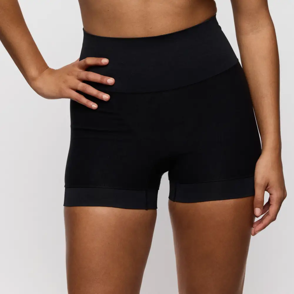 Women's Shaping Panty With High Waist Seamless Elastic Waistband Cotton Gusset Cotton Soft Fabric
