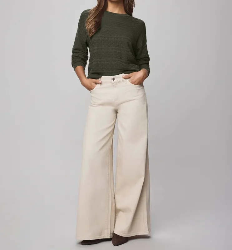 Casual Cashblend Pointelle Sweater