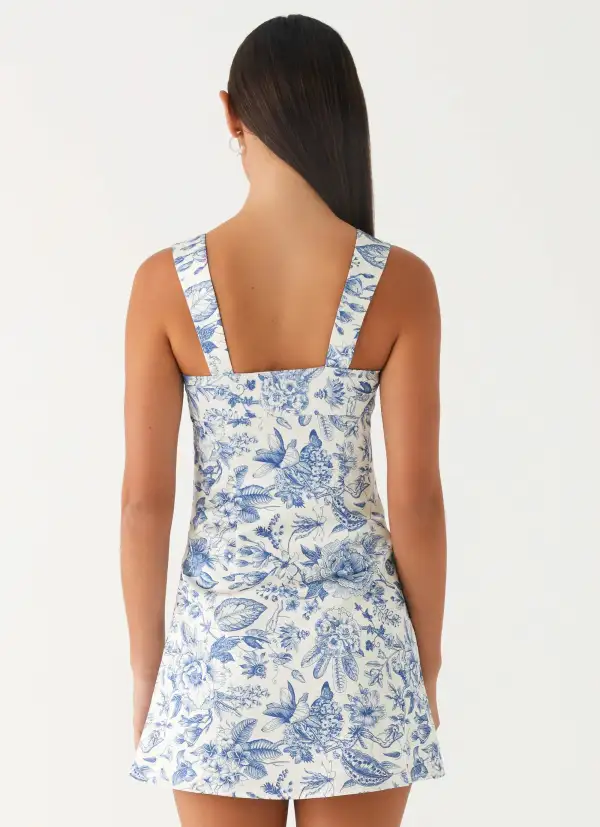 Contemporary Satin Mini Dress