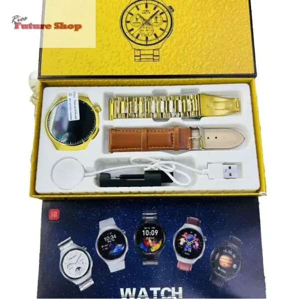 4 Pro Smartwatch Double Strap (IP67) Touch for Android iPhone GPS