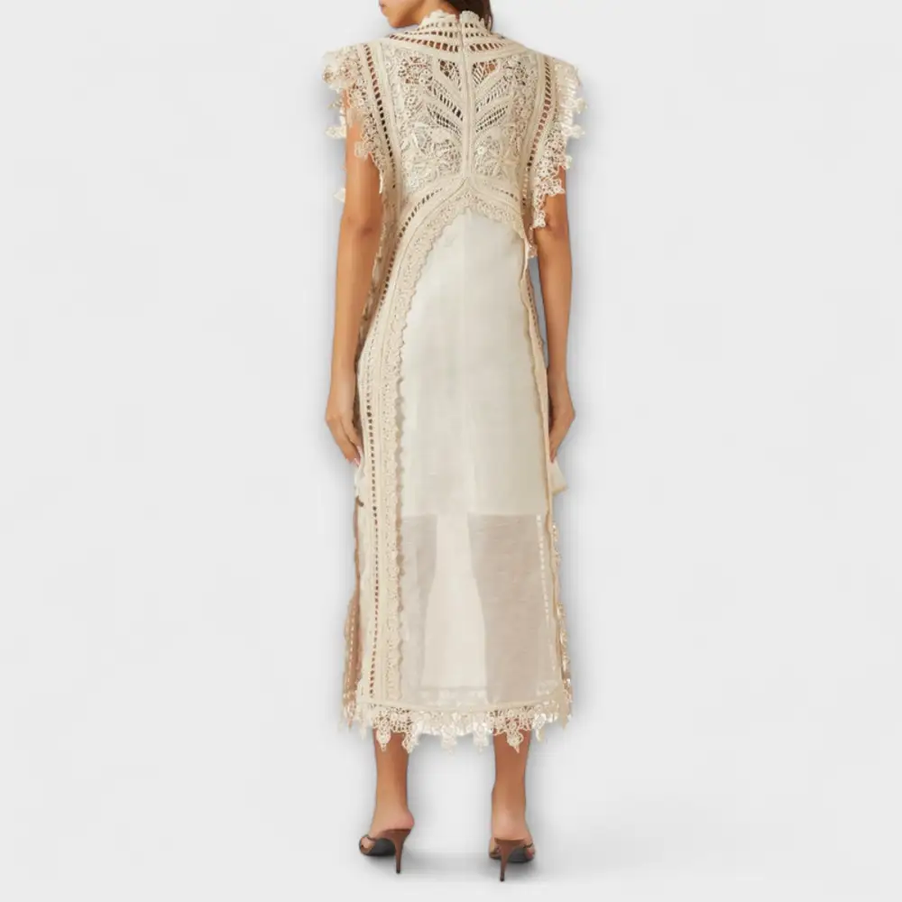 Mira Woven Hollow Organza