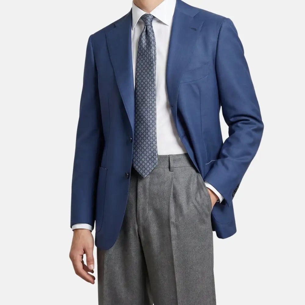 Wool Mohair Blazer Jacket