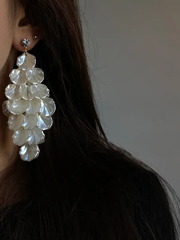 Contemporary Artisan-Inspired Drop Earrings