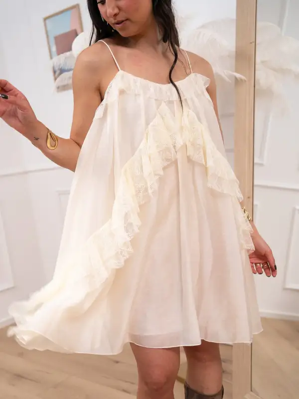 Utility Mini V Neck Dress
