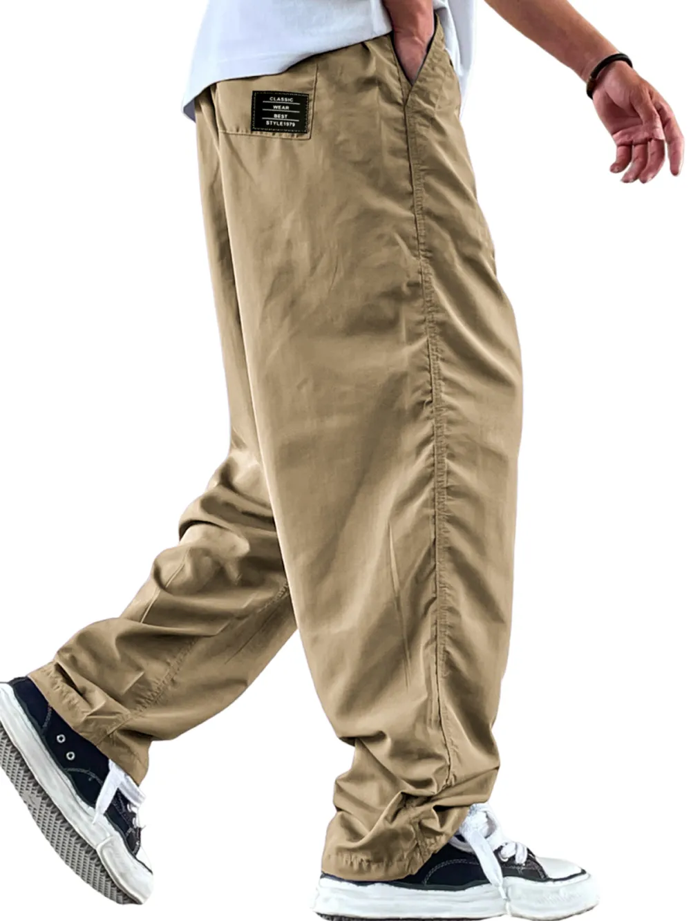 Comfort Fit Casual Trousers