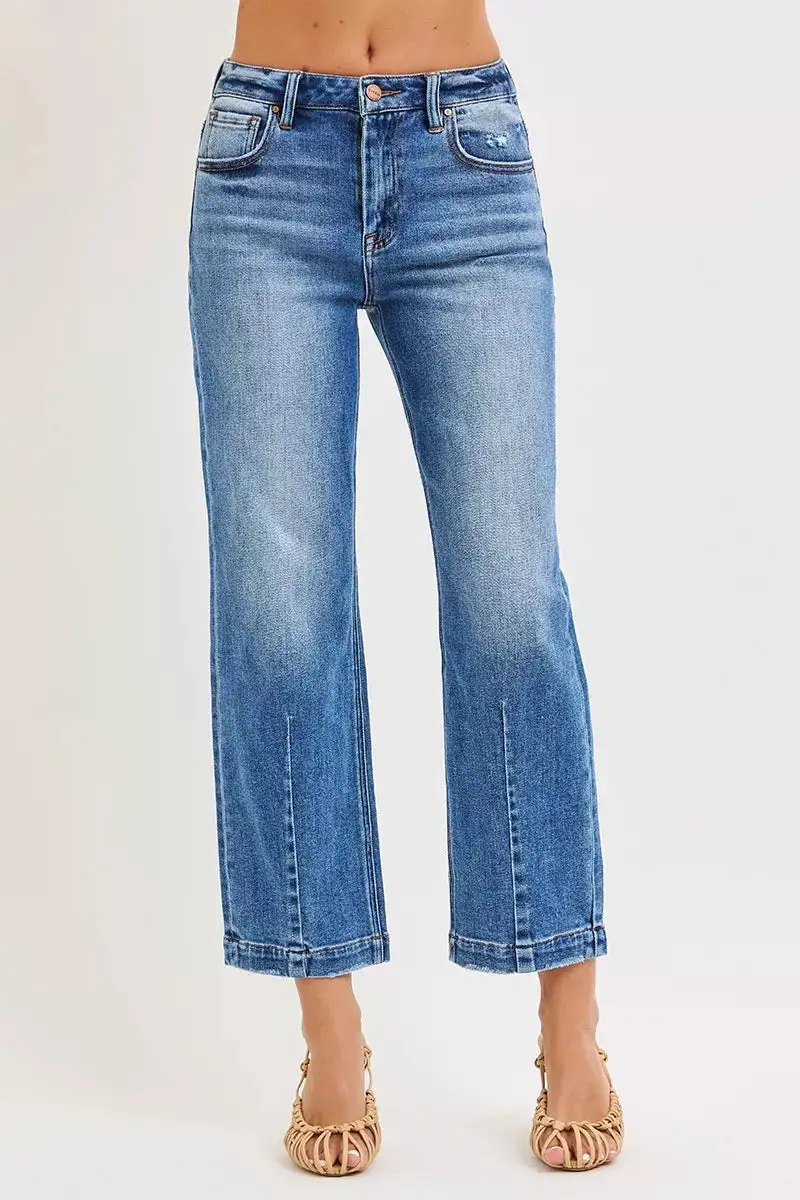 Casual High Waist Denim Jeans