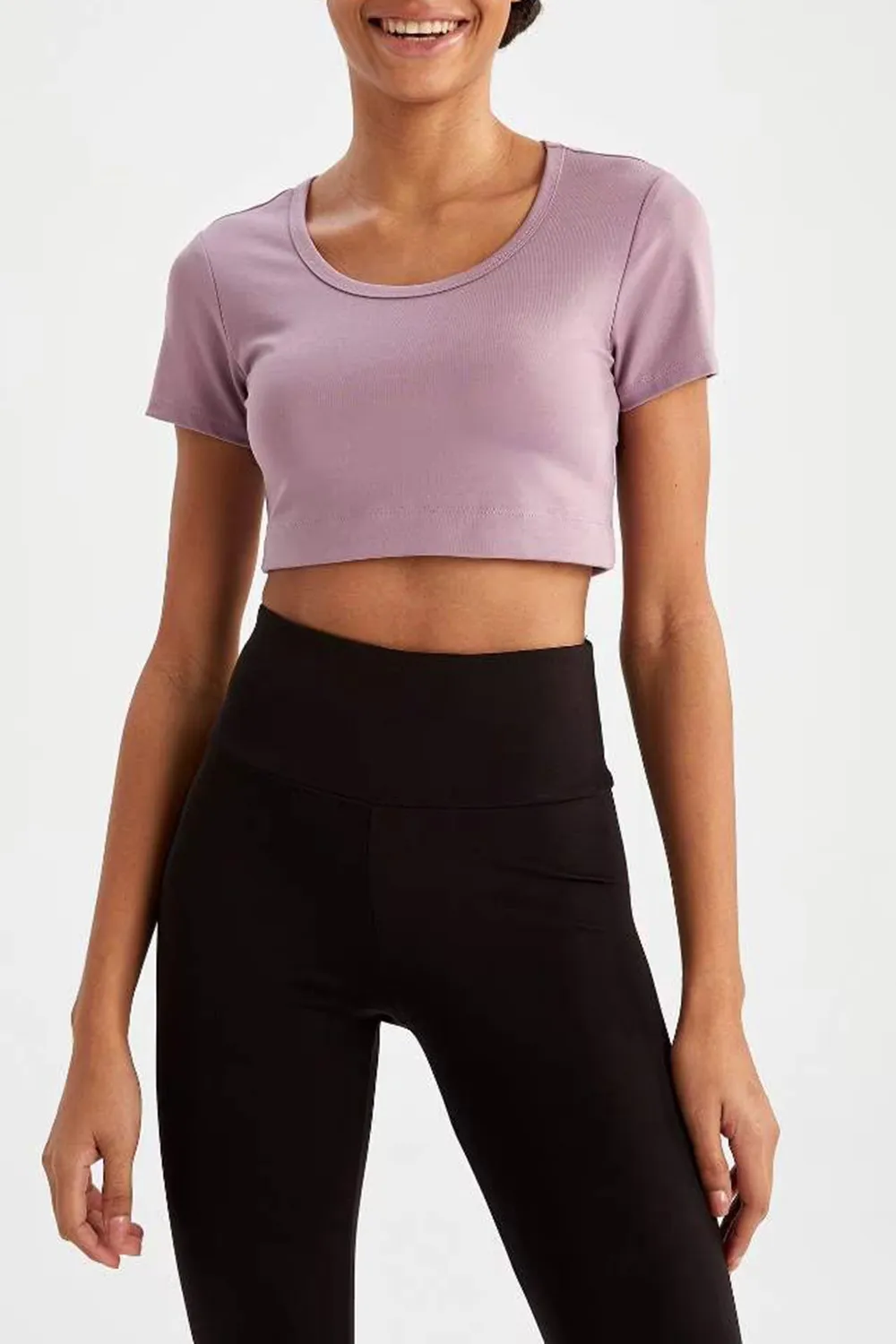 Soft Cotton Solid T-Shirt