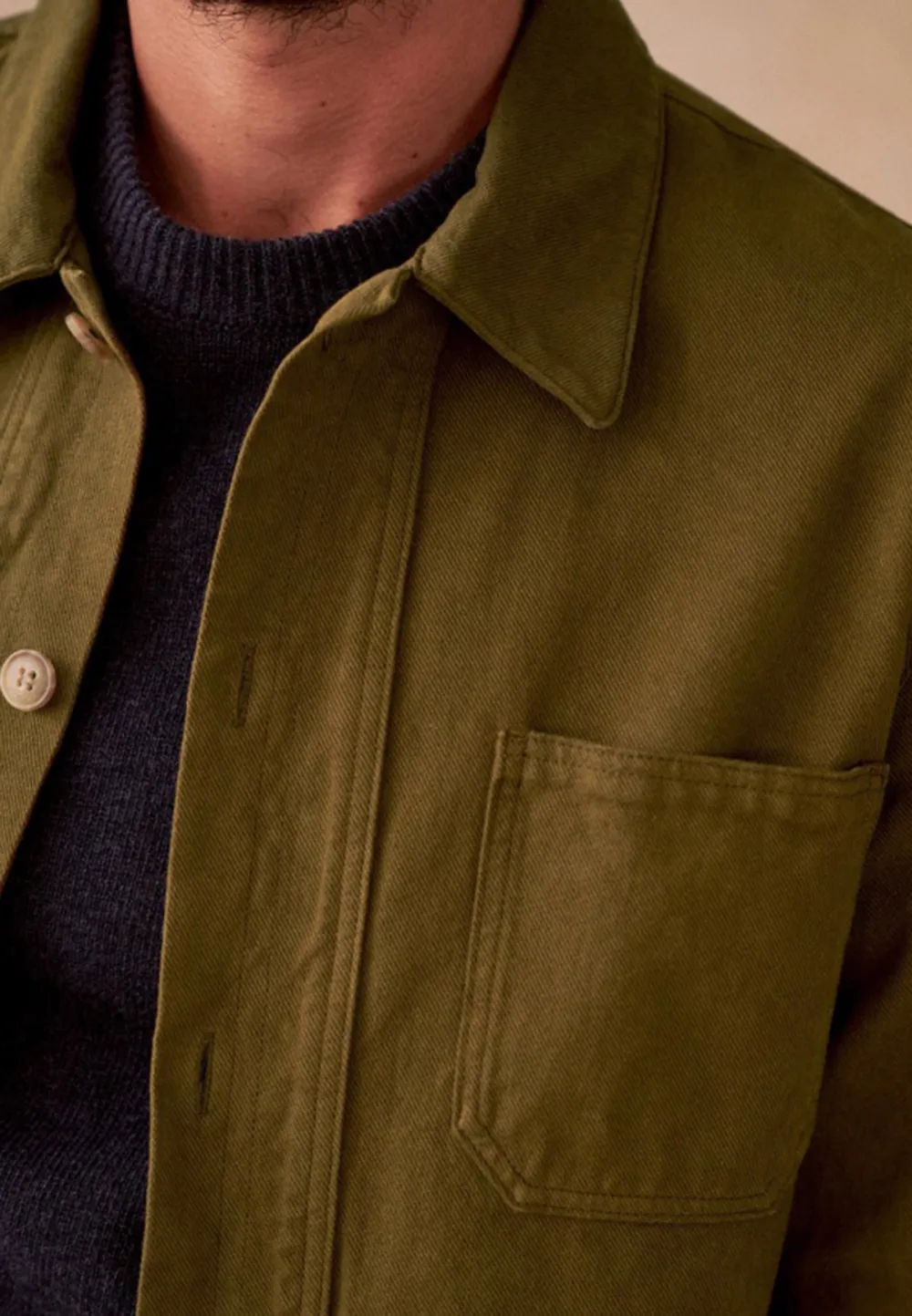 Jacket-Dark Khaki