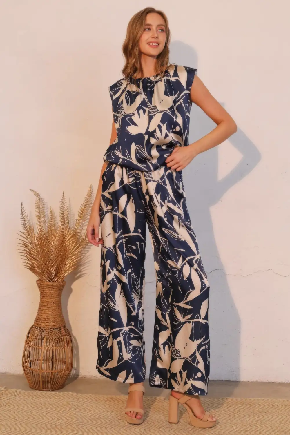 Everyday Satin Pocket Pants