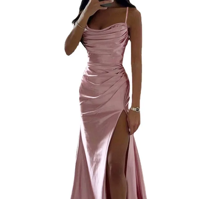 Women's Slit Bridal Dress