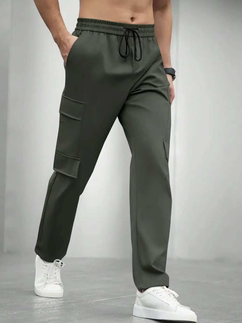 Tapered Daily High Stretch Tech Cargo Pants