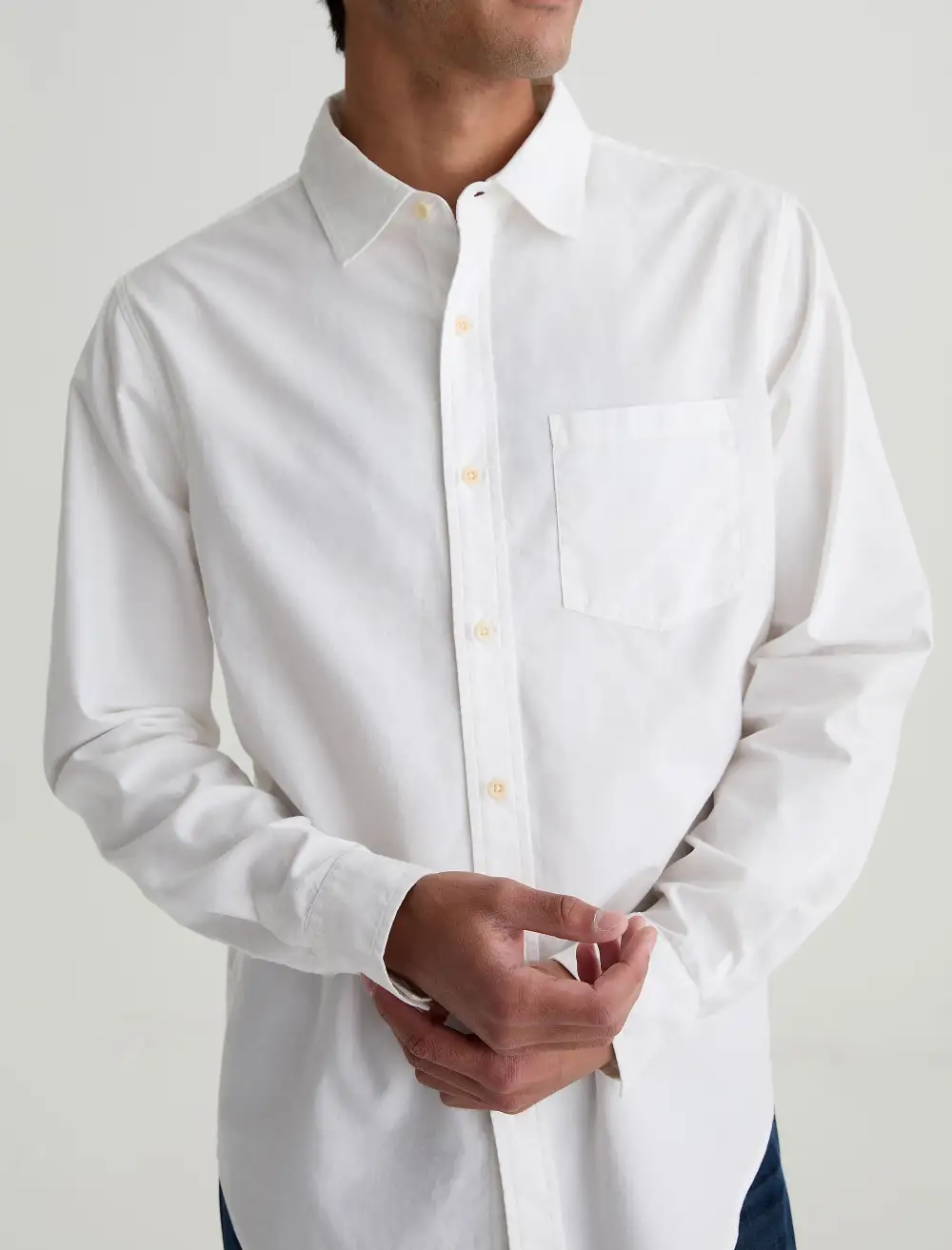 Men's Button Front Dress Shirt