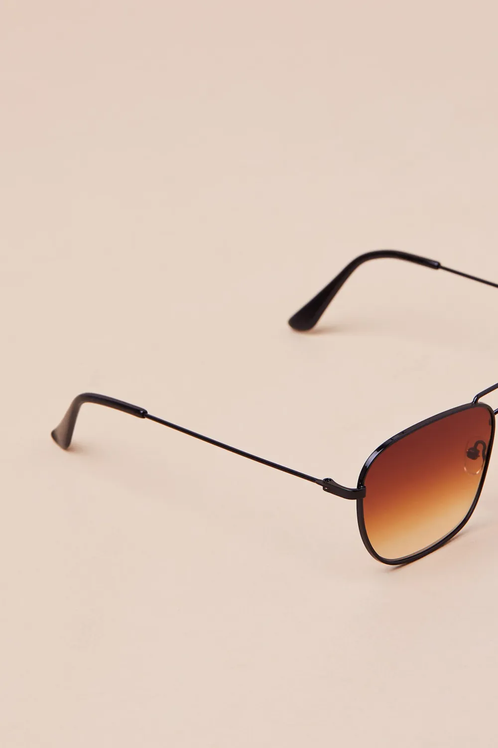 Retro Brown Gradient Lenses All-Match Sunglasses