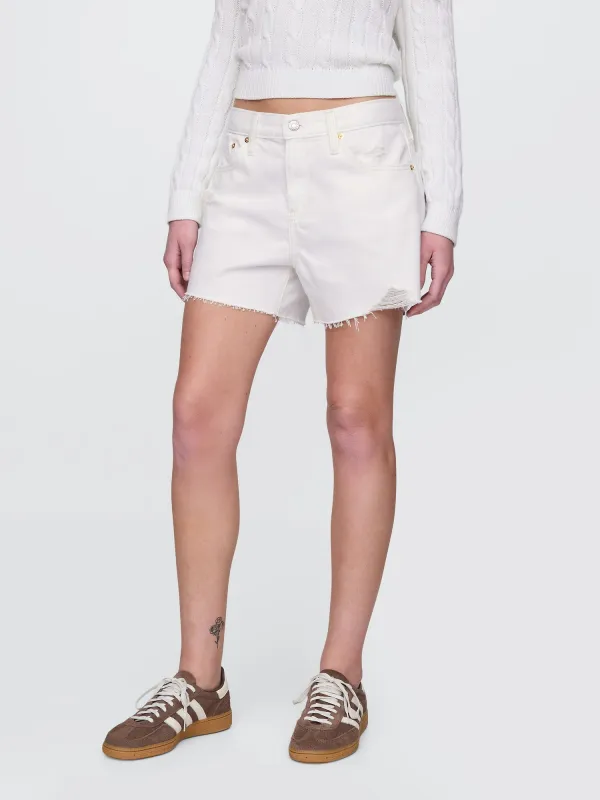 Cat Whiskers Hem Shorts