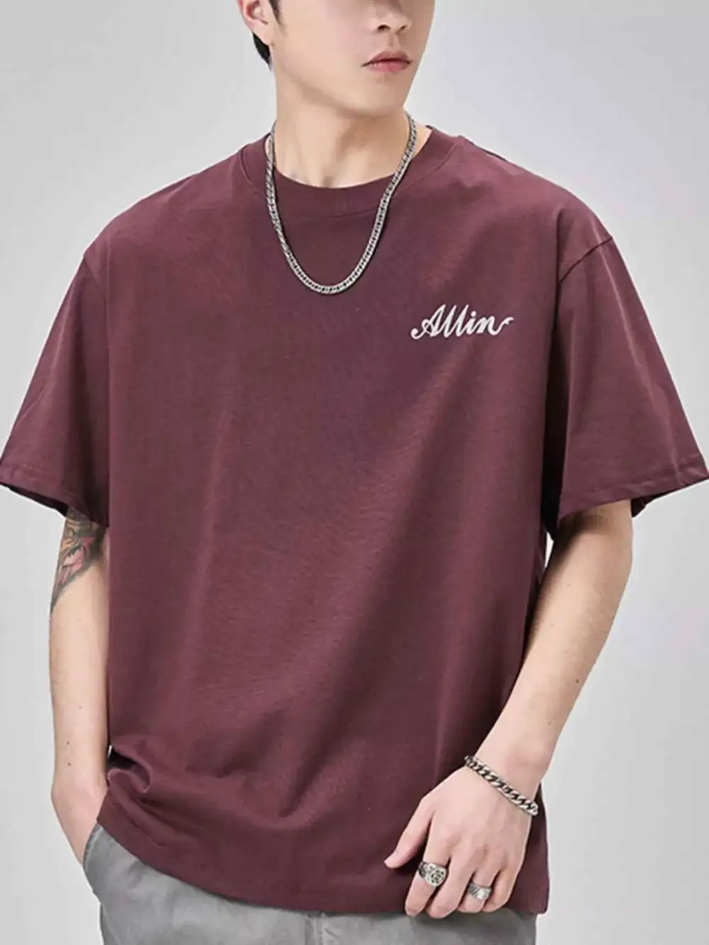 Basic Neck T-Shirt