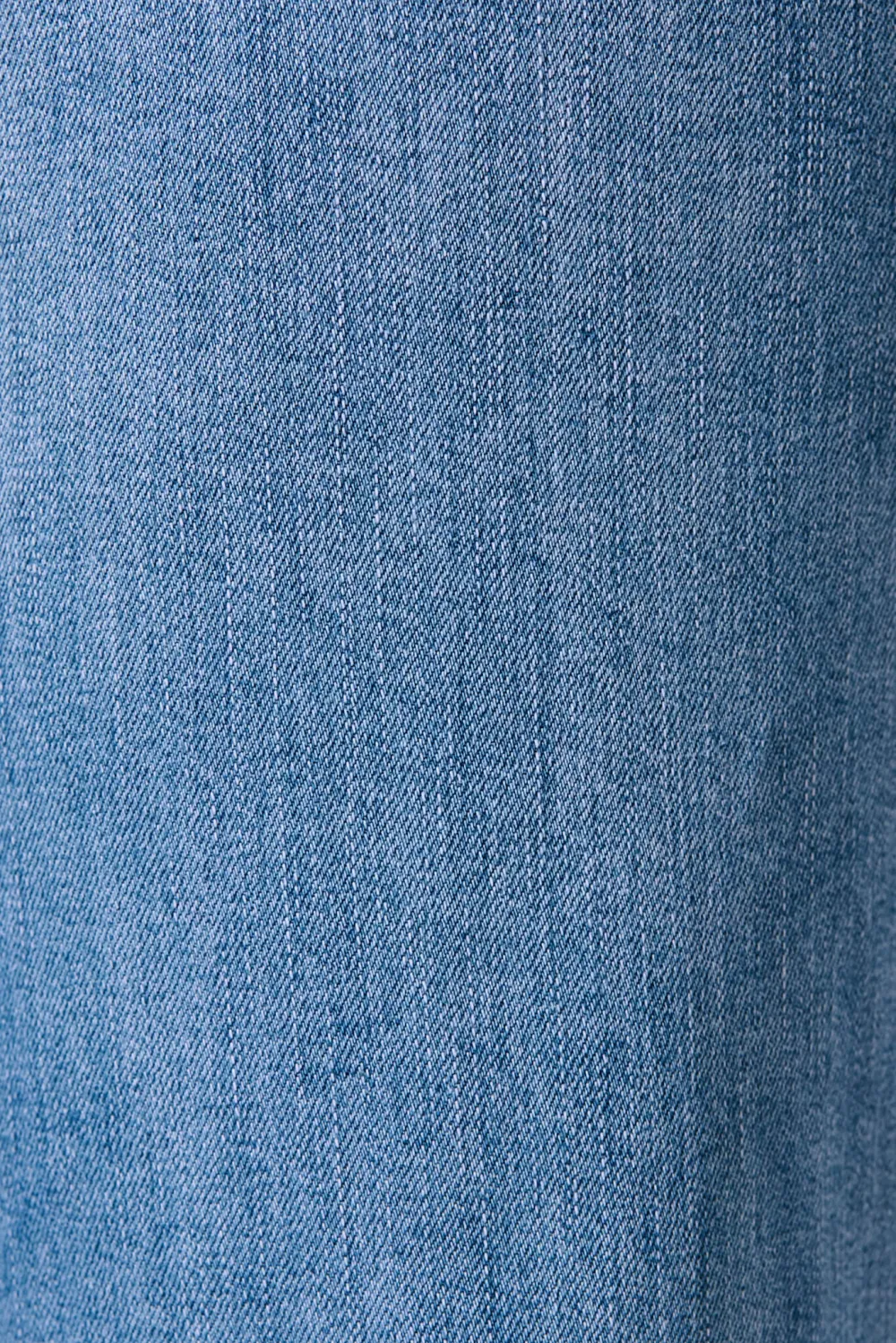 Blue High Waisted Wide Leg Jeans