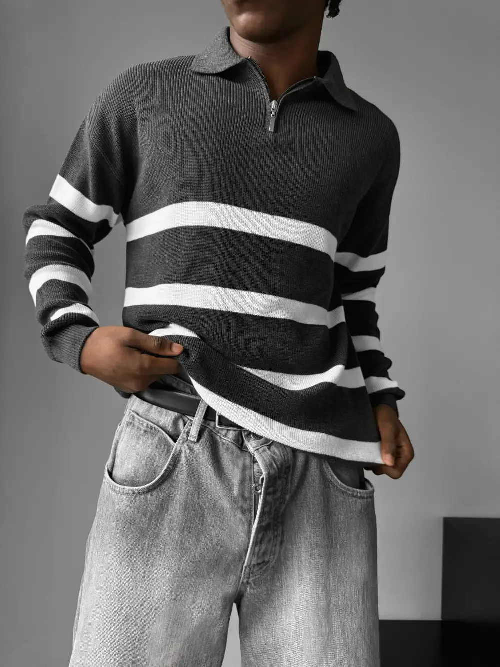 Relaxed Layered Sweater
