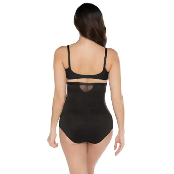 Sheer High-Waist Shaping Brief