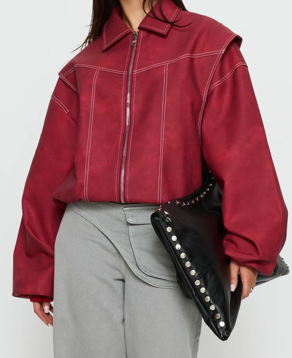 Women’s Oversized Bomber Jacket