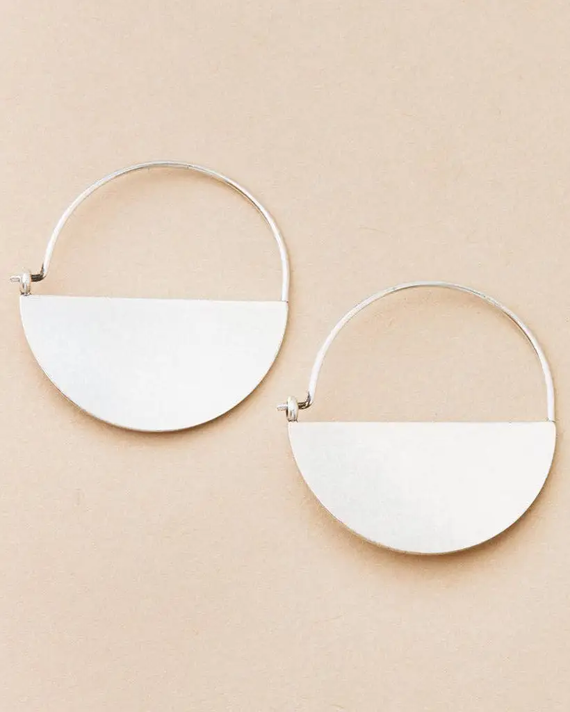Wire Hoop Earrings