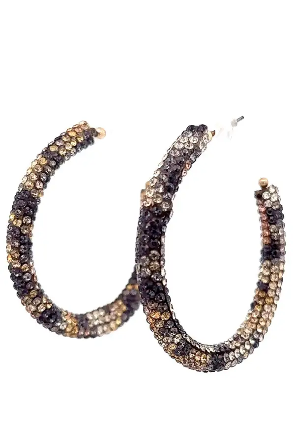 Just One Look Hoop Earrings