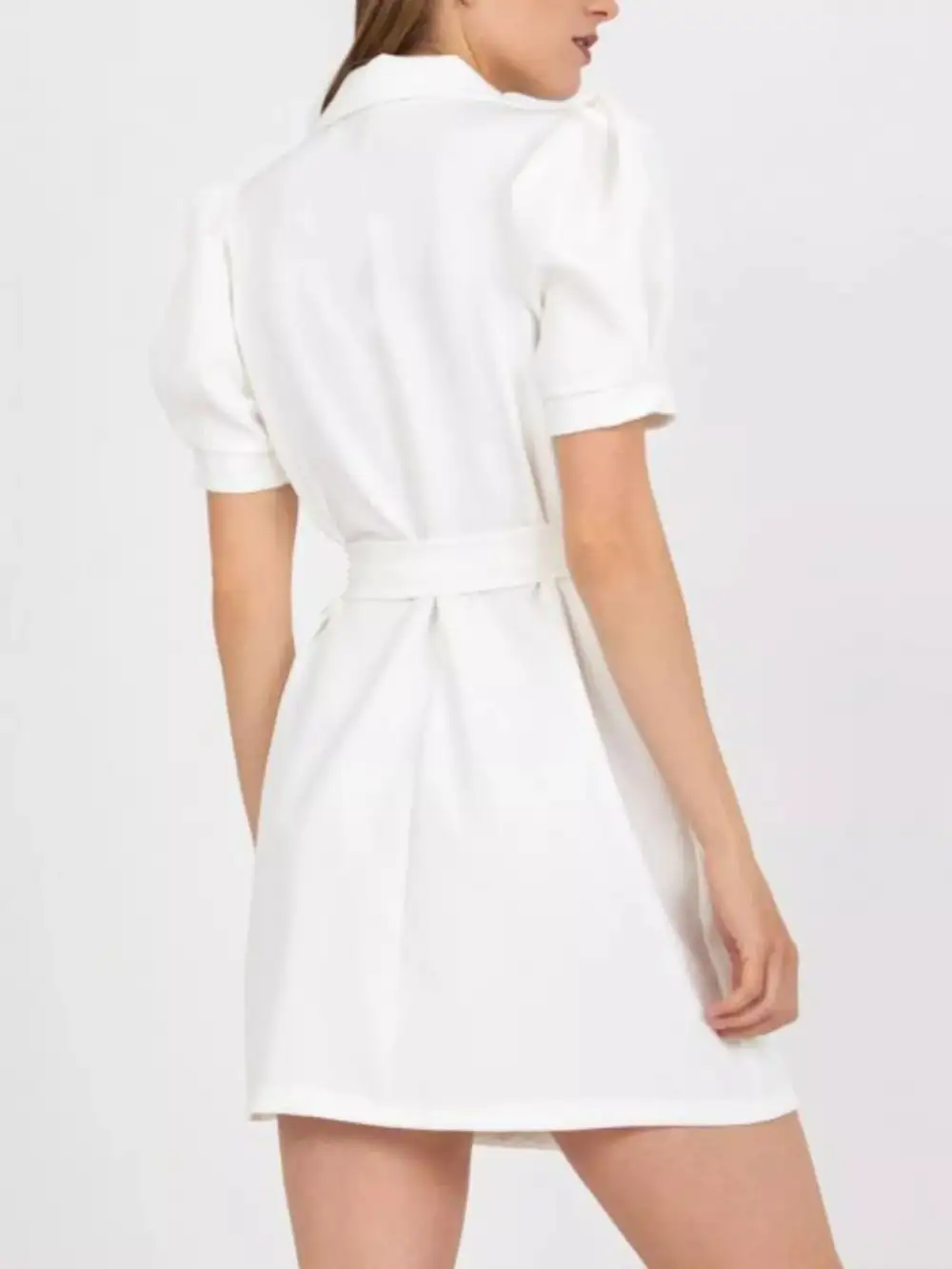Soft Touch Tie Waist Mini Dress