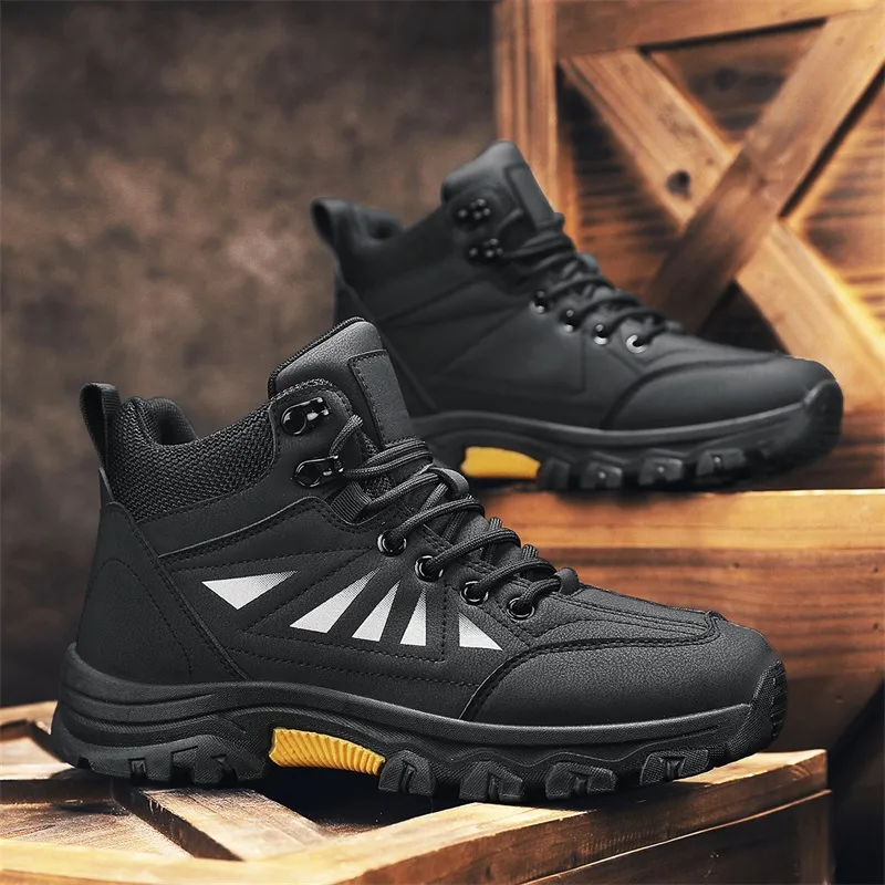 Men's Grip Sole Work Shoes