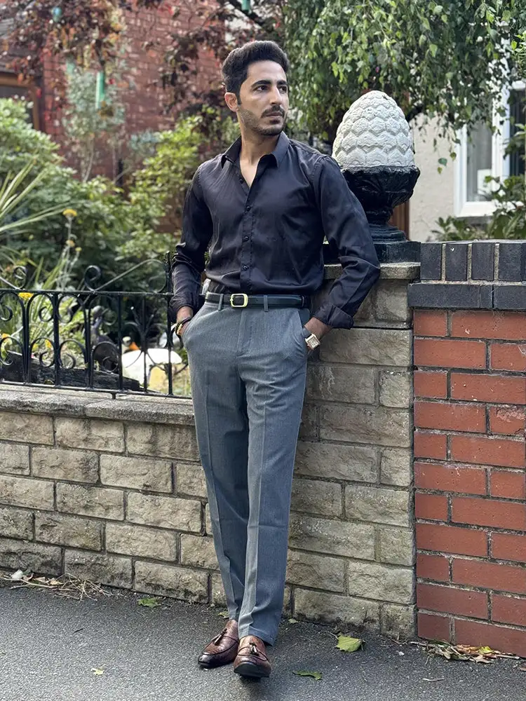 Essential Classic Expandable Waist Dress Pants