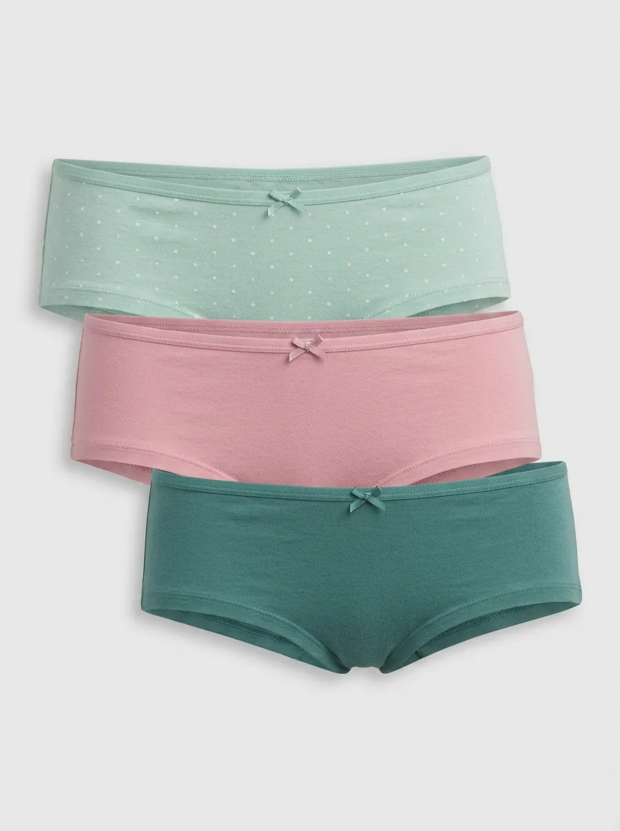 Classic Star Women's Three-Piece Panty Set