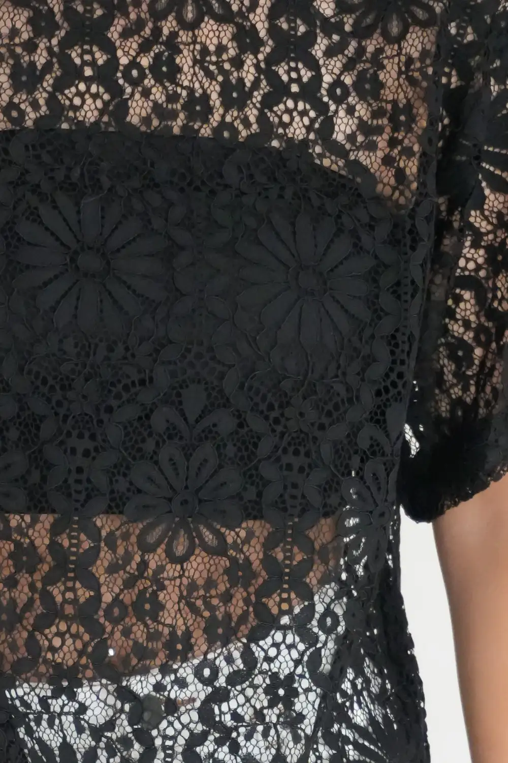 Lace Stretch Weekend Casual Tee