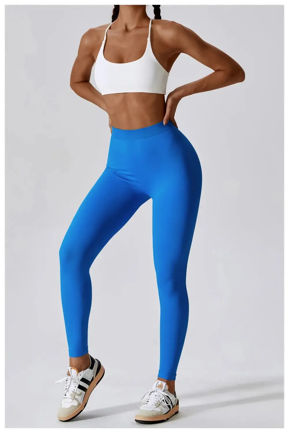 Seamless Yoga Pants Fitness High Waist Gym Running Workout Sports