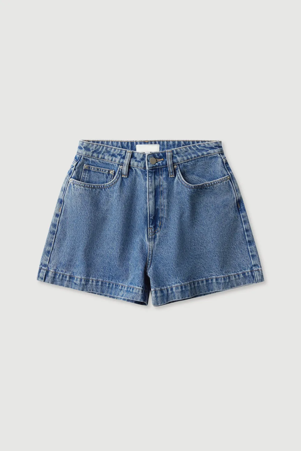 Slim Fit Denim Shorts
