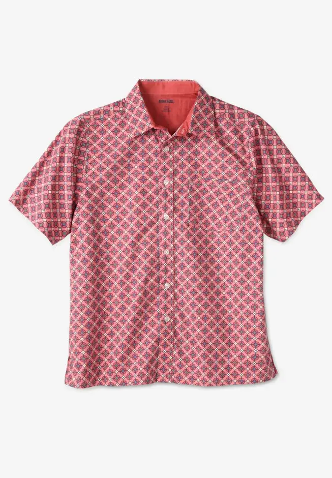 The No-Tuck Casual Short Sleeve Shirt