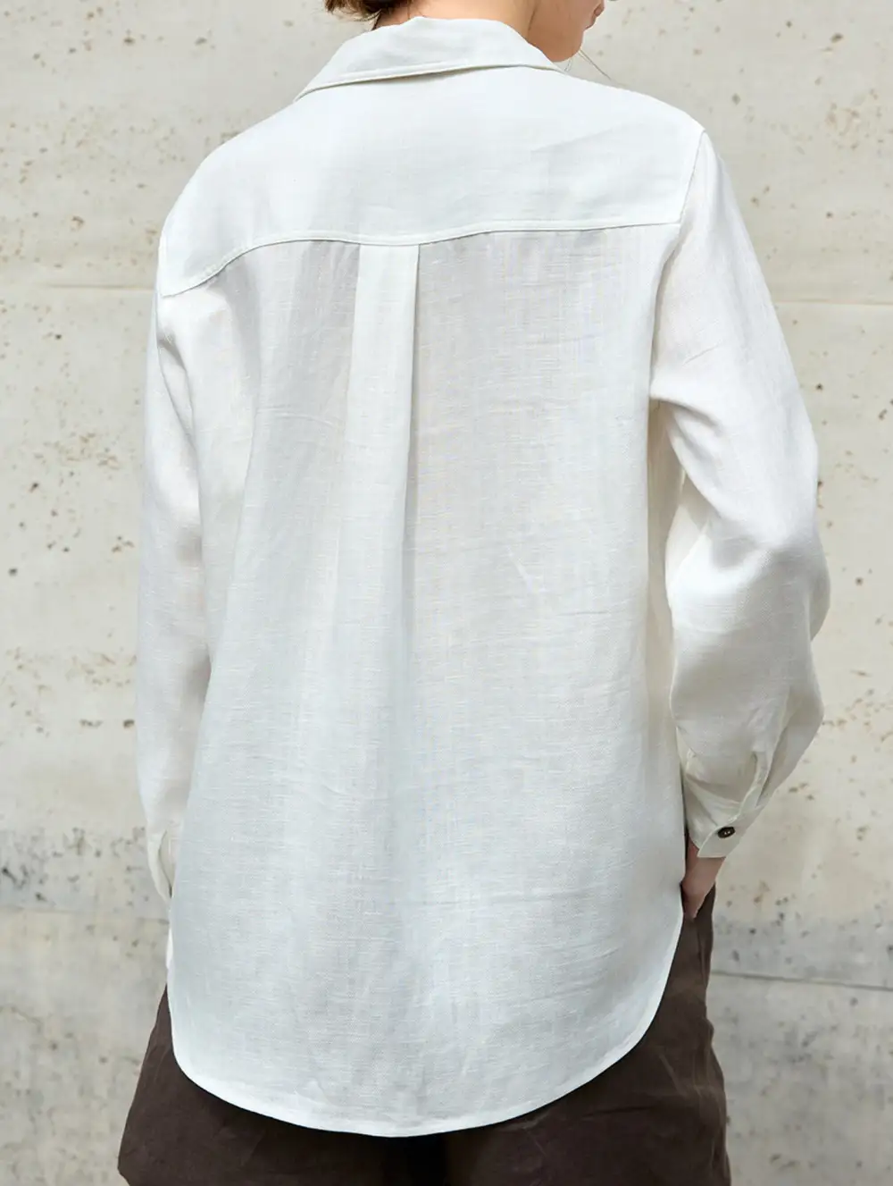 Tencel Linen Utility Pocket Top