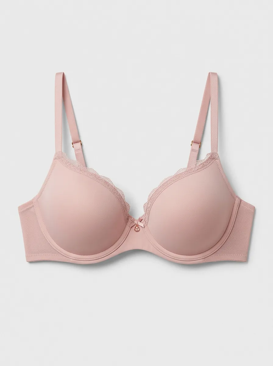 Women's Refined Underwire Lace-Trim Bra