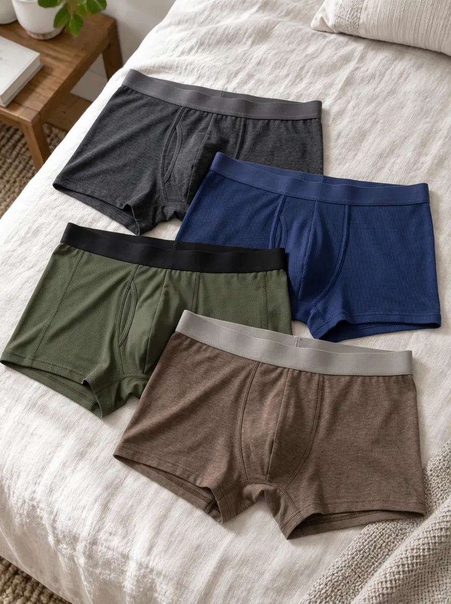 Men's Everyday Rotation Basic Boxer Briefs Set