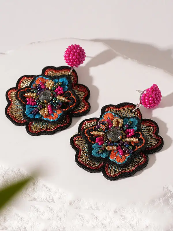 Modern Statement Accent Earrings