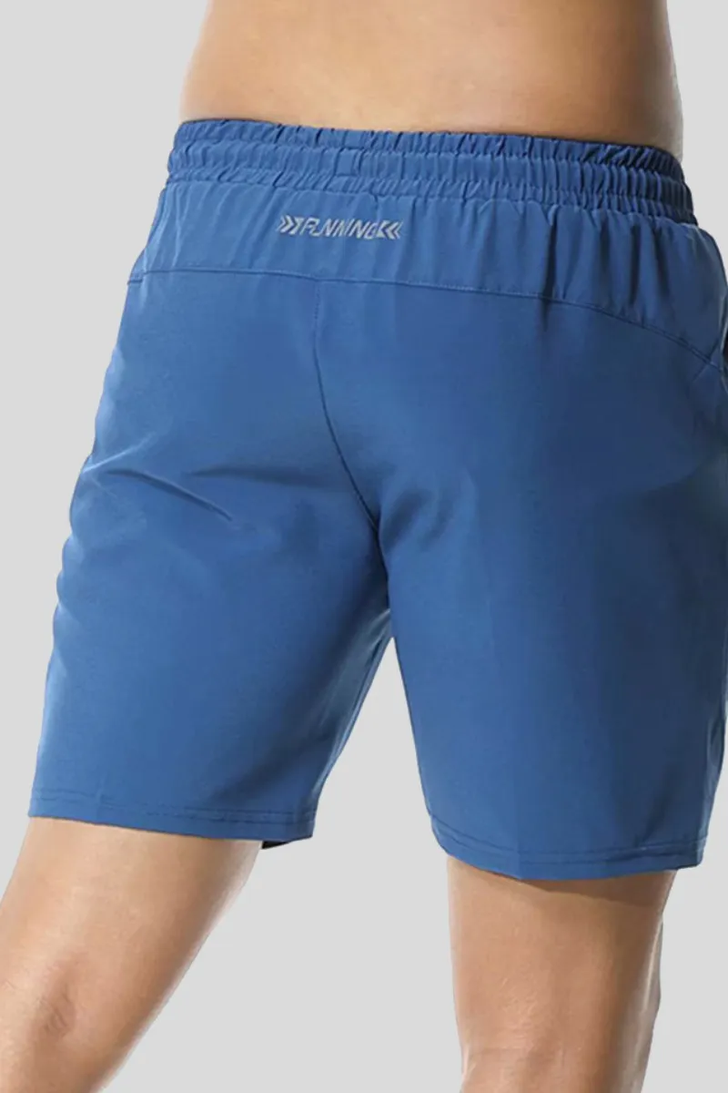 Active  Quick Dry Breathable Drawstring Athletic Shorts