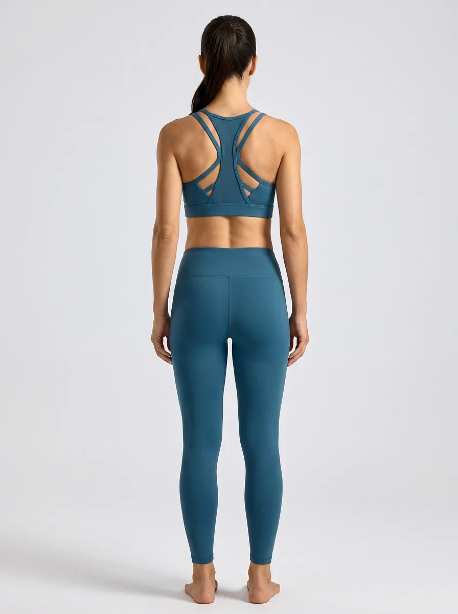 Modern Geometric Daily Wear Women's Sports Bra